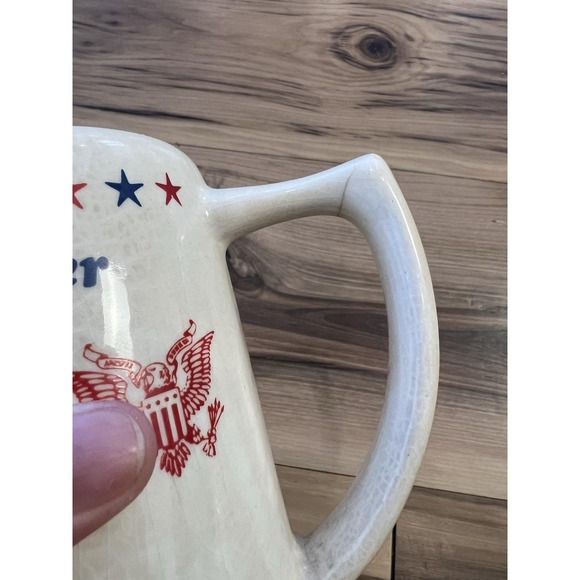 Vintage 1970's ARCHIE BUNKER for PRESIDENT Beer Mug THE BEER PARTY CANDIDATE - Picture 4 of 14